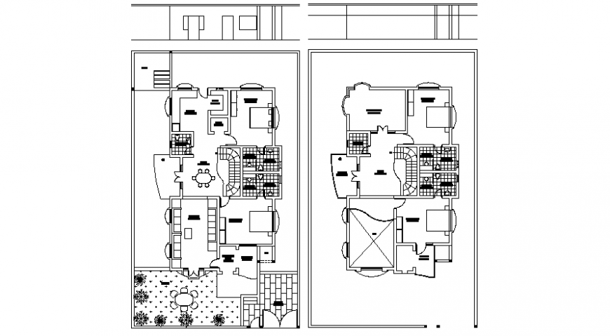92 5 Sq mtr 2 5 Bhk apartment plan  in cad dwg files Cadbull